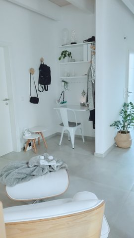 Der Hausanzug liegt bereit 