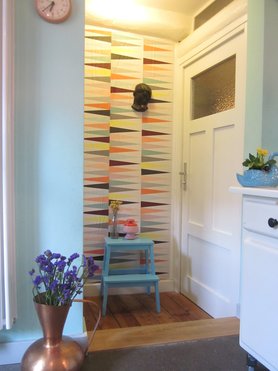 tapeziert, dekoriert, fotografiert