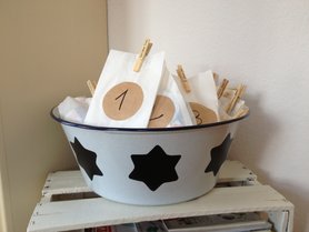 Heute wird das erste Tütchen geöffnet ☺️