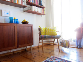 Frühlingssonne drinnen und draussen