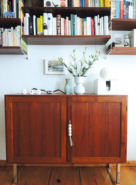 Stillleben in Grün/Weiß