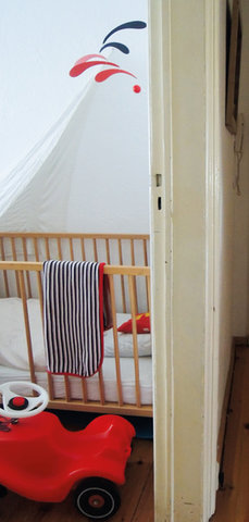 Neues Mobile im Kinderzimmer