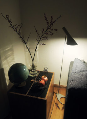 Granatäpfel im Wohnzimmer