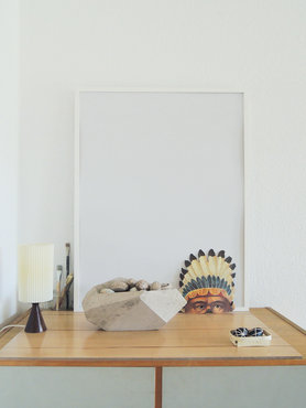 Stillleben mit Indianer