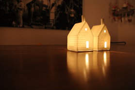 die Häuschen leuchten wieder