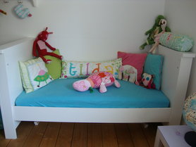 Endlich ist das Bett repariert...☺️)