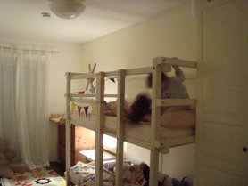 Unser neues Heimklettergerüst