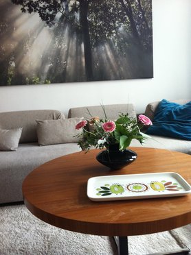 Tisch abwischen bitte!