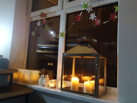 Weihnachtsgirlande - selbstgemacht