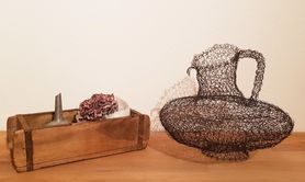 Einen solchen Drahtkrug habe