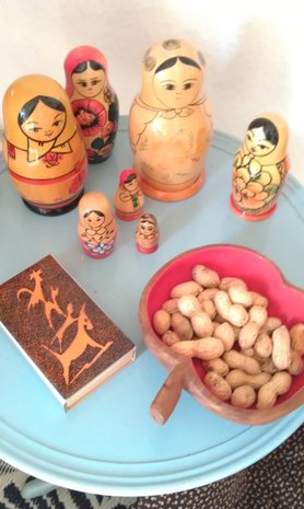 ein bisschen verteilt