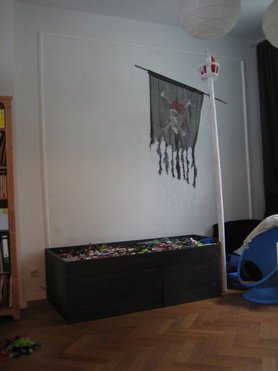 Bela`s Reich - Piratenschiff-Bett-Lego-Dings mit Ausguck