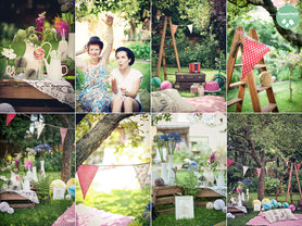 Tweet Petit Foto-Picknick im Grünen