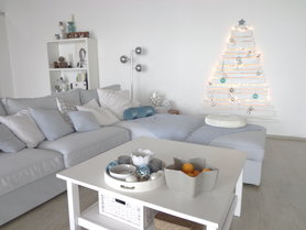 Weihnachtliches Wohnzimmer