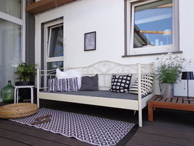 Gartensitzplatz umgestellt