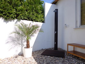 Jetzt kann bei uns auch draussen geduscht werden ☺️