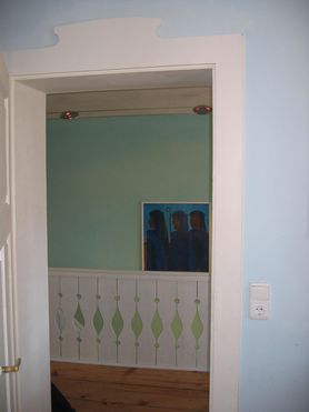 Blick von der Küche in den Flur