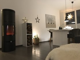 Noch ganz viel Platz vor dem Kamin 