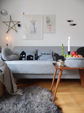 Ich habe die Häuschen gestrickt...