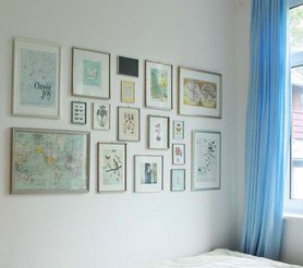 Art wall - natürlich nicht fertig! 