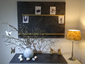 Magnolienstrauß aus dem Garten