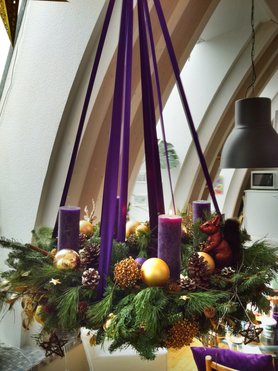 Adventskranz 12'