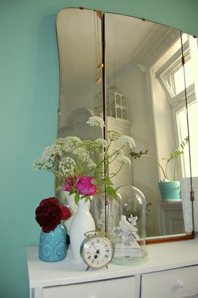 ❋ alter Spiegel im Detail