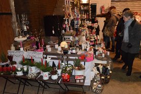 Unser Stand auf dem Weihnachtsmarkt