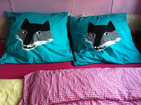 wer hat angst vor'm bösen wolf.......