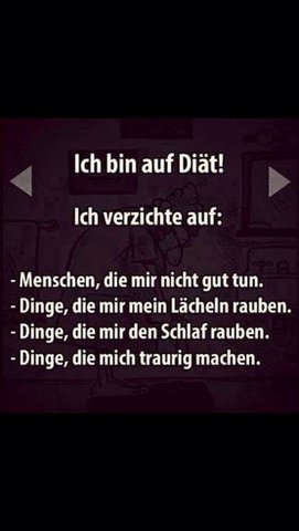 diät mal anders...