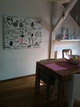 Selbst gestaltetes Bild Esszimmer