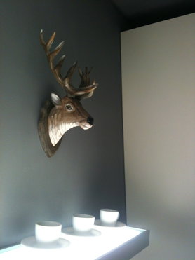 Detailaufnahme Küche abends...