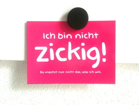 Von wegen nicht zickig