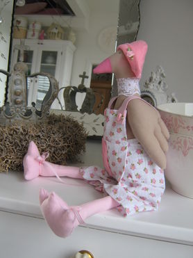 Osterdeko im Dachgeschoss