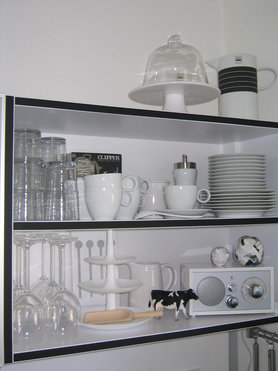 DIY Küchenregal beklebt mit Masking-Tape