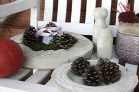 Auch für Sparkie :meine DIY Betonschalen