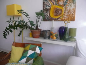 Herbstfarben auch im Wohnzimmer