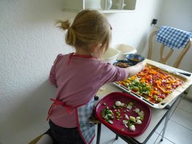 Pizza selbstgemacht
