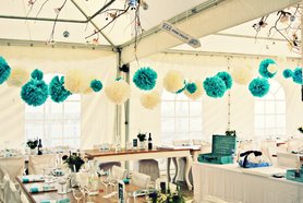 Eine Hochzeit in Tiffany Blue