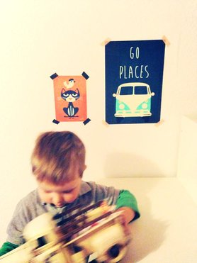 Neue Wanddeko für's Kinderzimmer