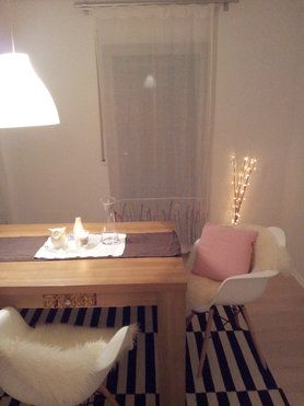 Einblick ins Esszimmer