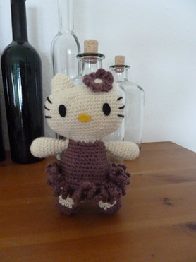 Gehäkelte Hello Kitty