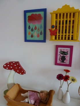 Neues Bild fürs Mädchenzimmer