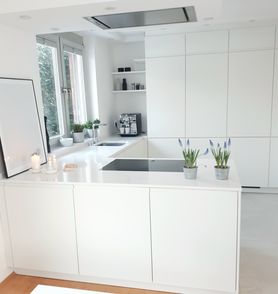 Herbst-Winter-Frühling von links nach