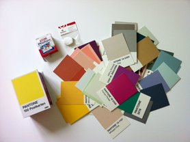 Pantone Postkarten