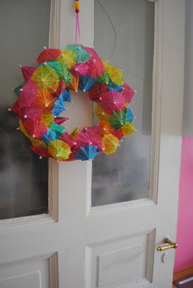 sommerlicher Türkranz