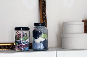 alte apothekengläser