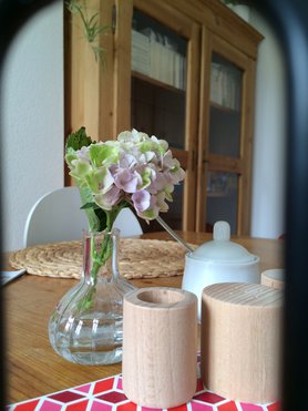 Erster Einblick ins neue Esszimmer