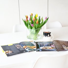 {Frühling, Kakao, Schmökern, Fotofrage...}