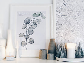 {Kerzenschein in allen Ecken...}